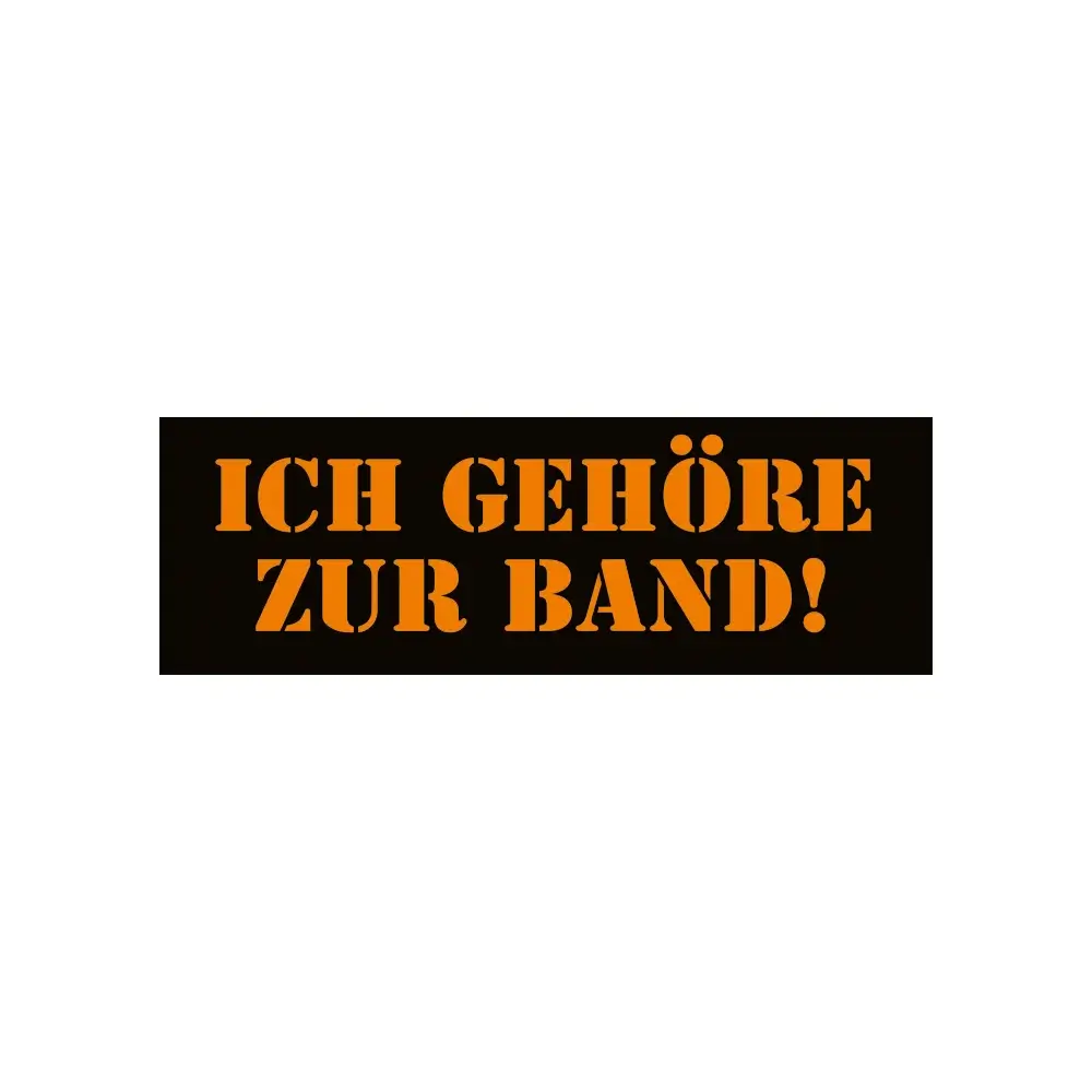 Ich gehöre zur Band!