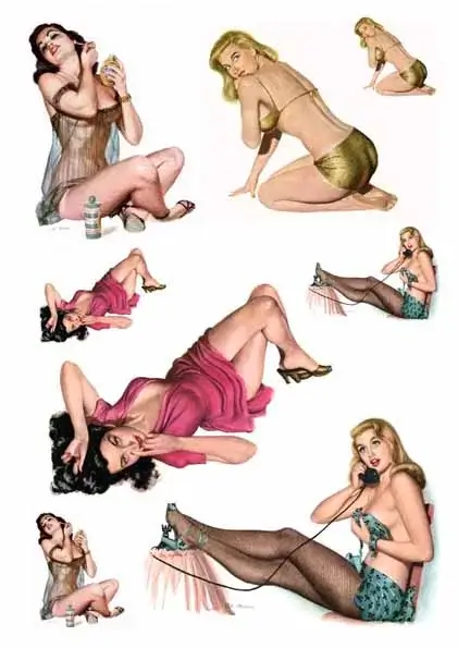 Waterslide Decal - Pin-Up Darling 1