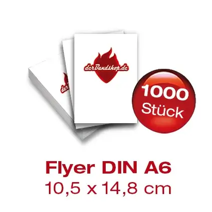 Flyer DIN A6 1.000 Stück
