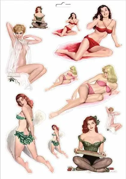 Darling Pinup-Aufkleber 6