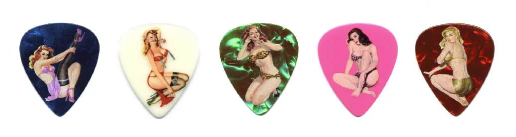 Pinup Plektren Motivserie 2