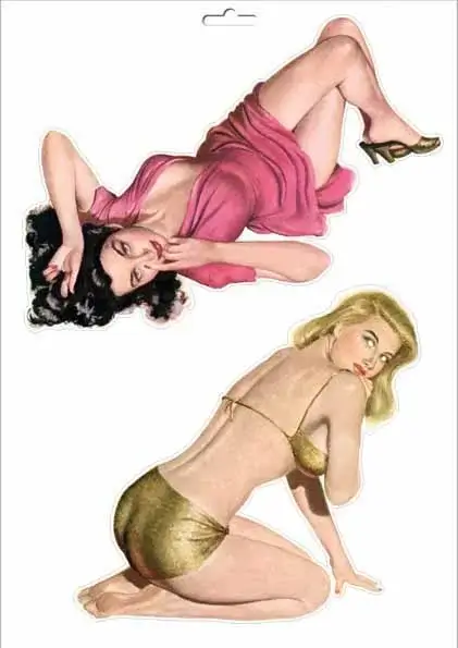 Darling Pinup-Aufkleber 8