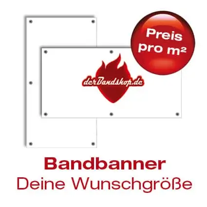 Bandbanner Premium Wunschgröße