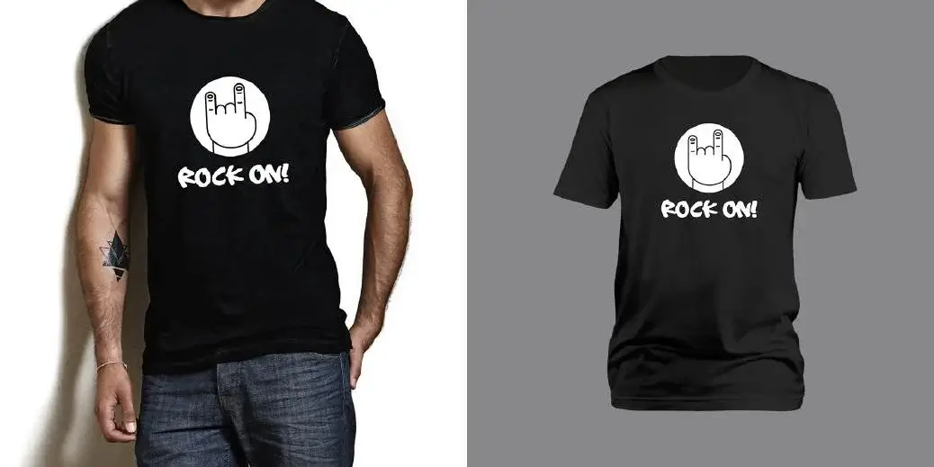 ROCK ON Bandshirt