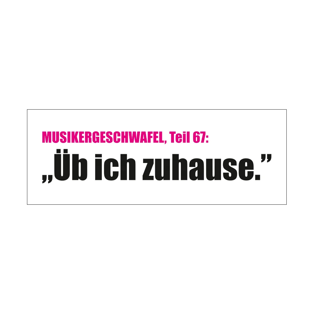 Üb ich zuhause