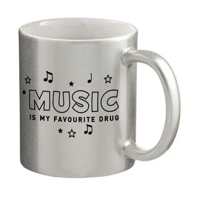 Music is my favorite silber