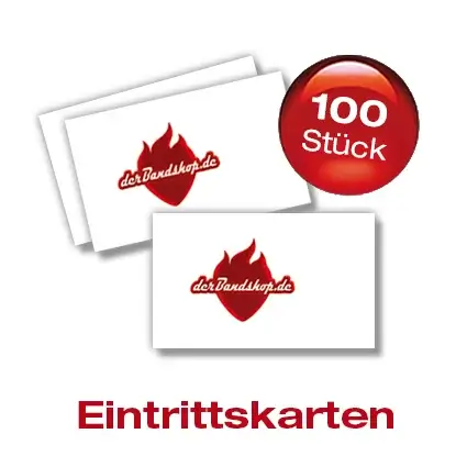 Eintrittskarten - 100 Stück