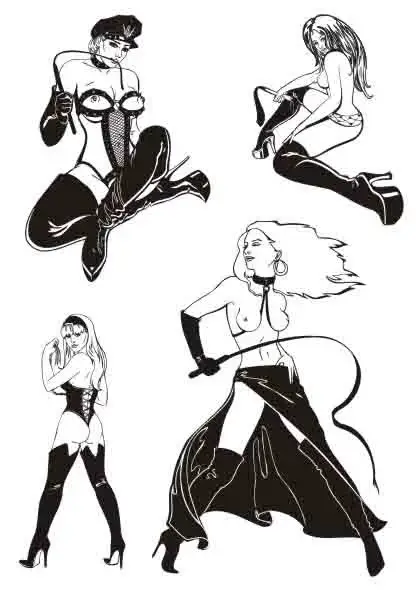 Waterslide Decal - Pin-Up Fetish 1