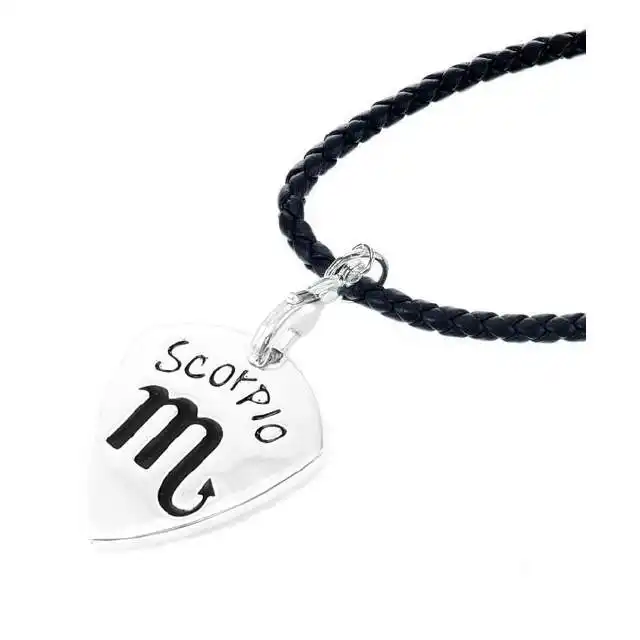 Plektren Kette mit Skorpion Anhänger