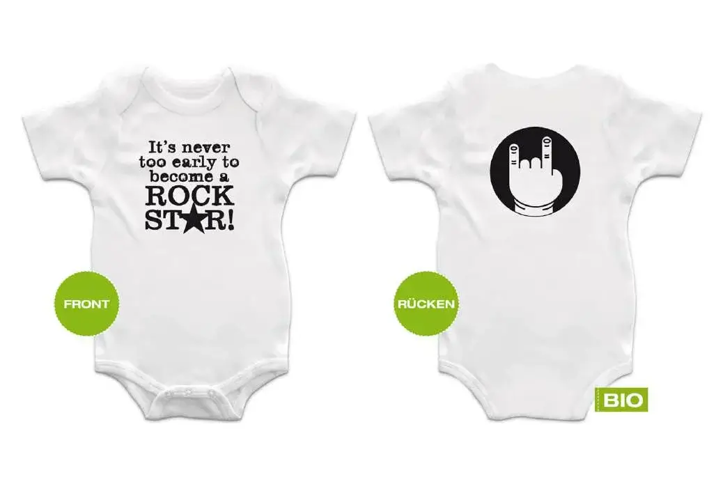 Baby Strampler ITs nevertoo early black