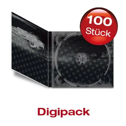 CD Digipack 100 Stück