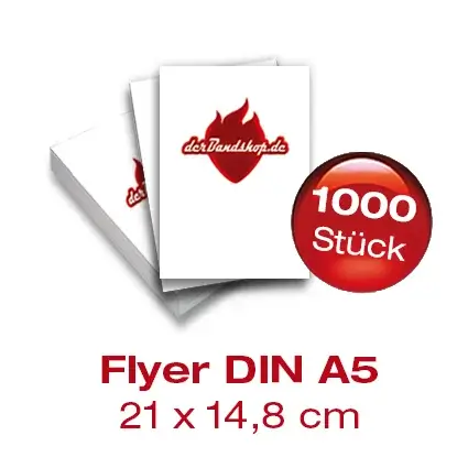 Flyer DIN A5 1.000 Stück