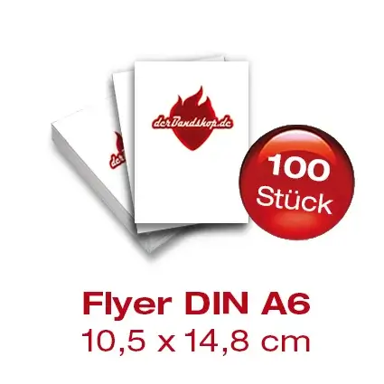 Flyer DIN A6 100 Stück