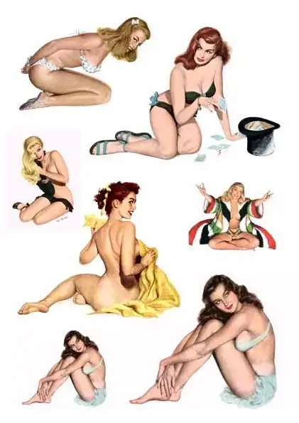 Waterslide Decal - Pin-Up Darling 5
