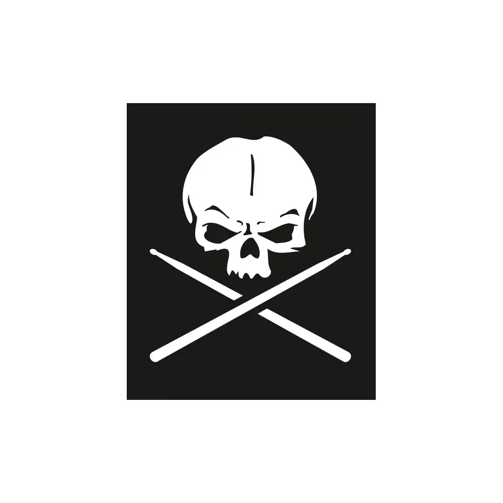 Drum Skull black