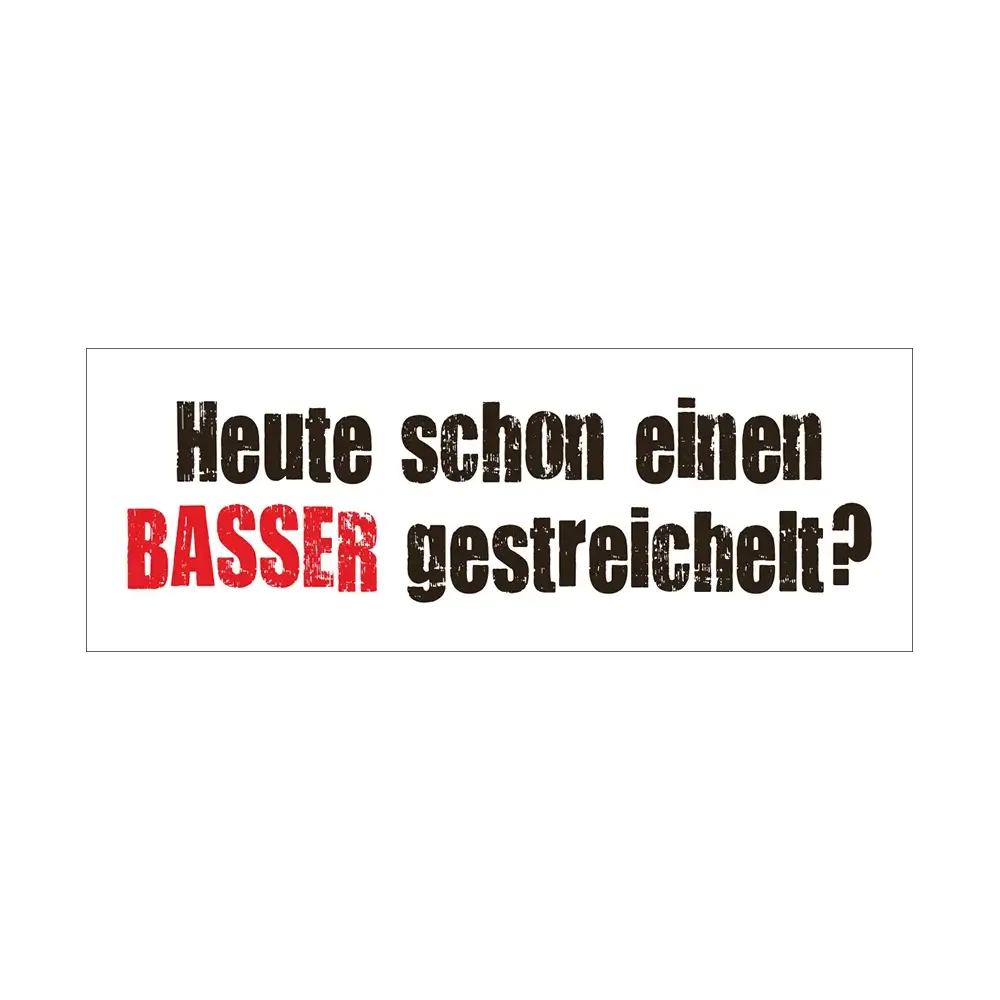 Heute schon einen Bassisten gestreichelt?