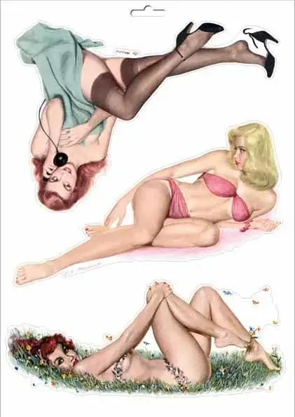 Darling Pinup-Aufkleber 7