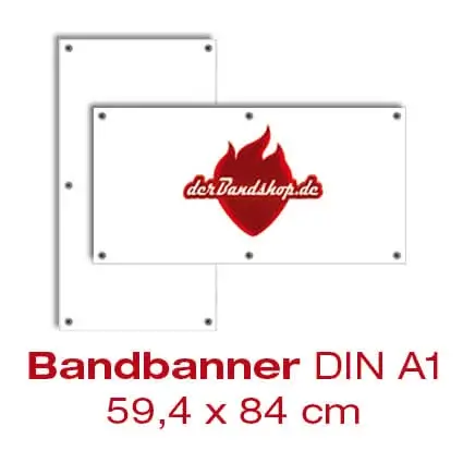 Bandbanner DIN A1