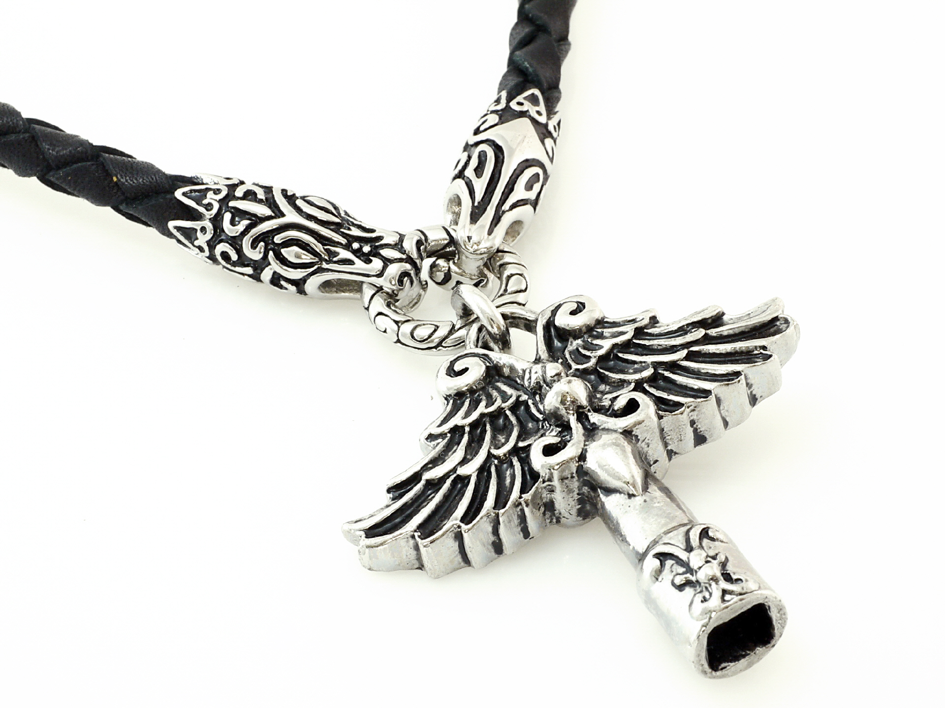 Stimmschlüssel mit Lederband