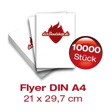 Flyer DIN A4 10.000 Stück